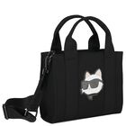 Girls Mini Me Black Choupette Handbag ( 18cm ), 1, hi-res