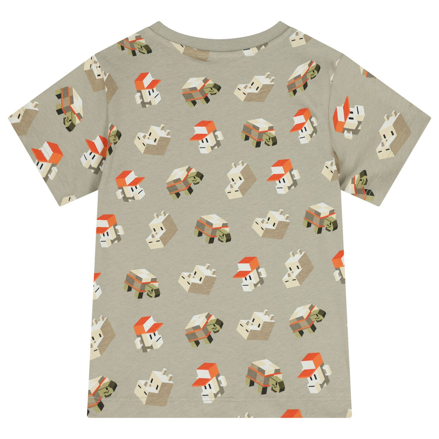 طقم شورت للأولاد باللون الأبيض والأخضر والبرتقالي, 1, hi-res