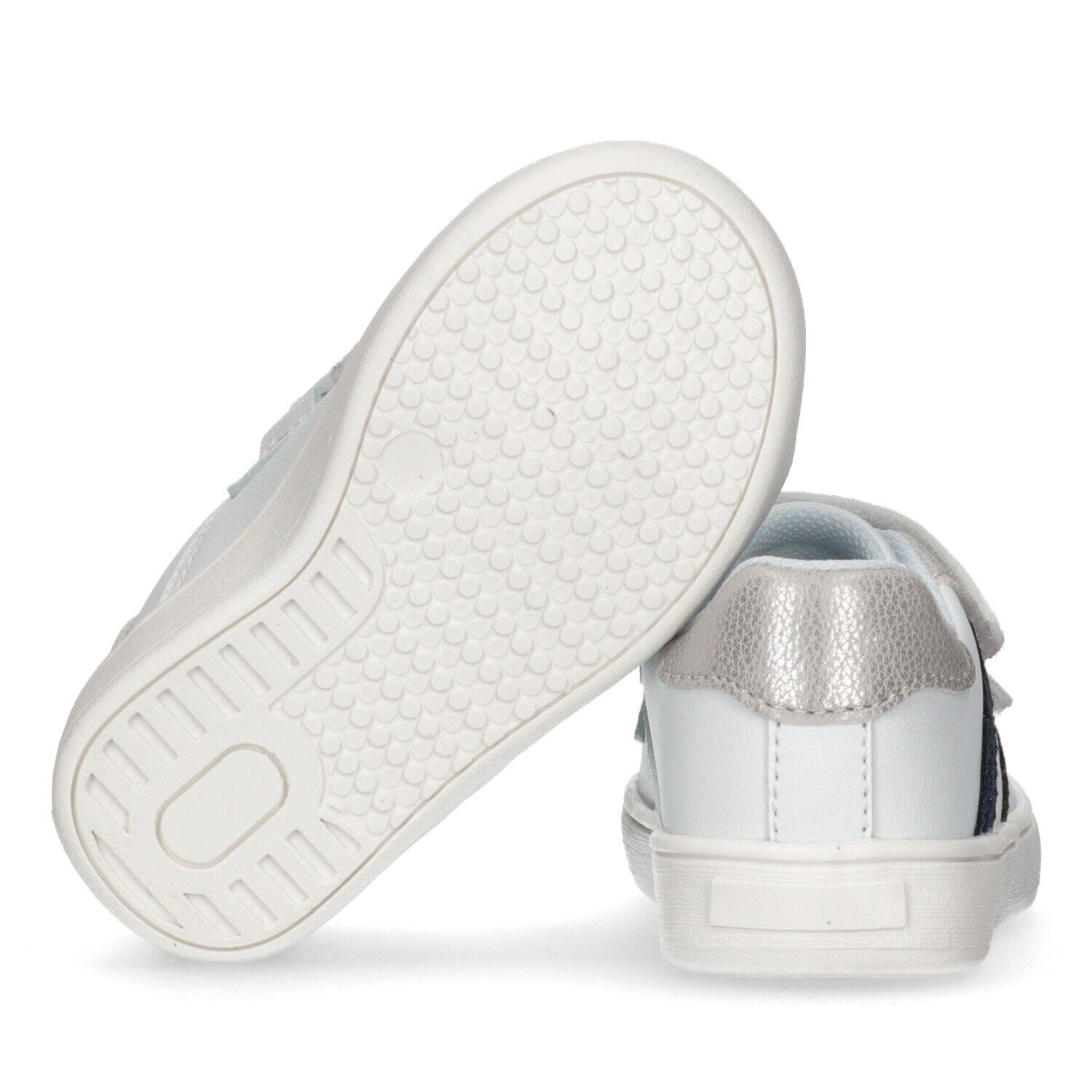 حذاء رياضى أولاد بالشعار باللون الأبيض, 1, hi-res