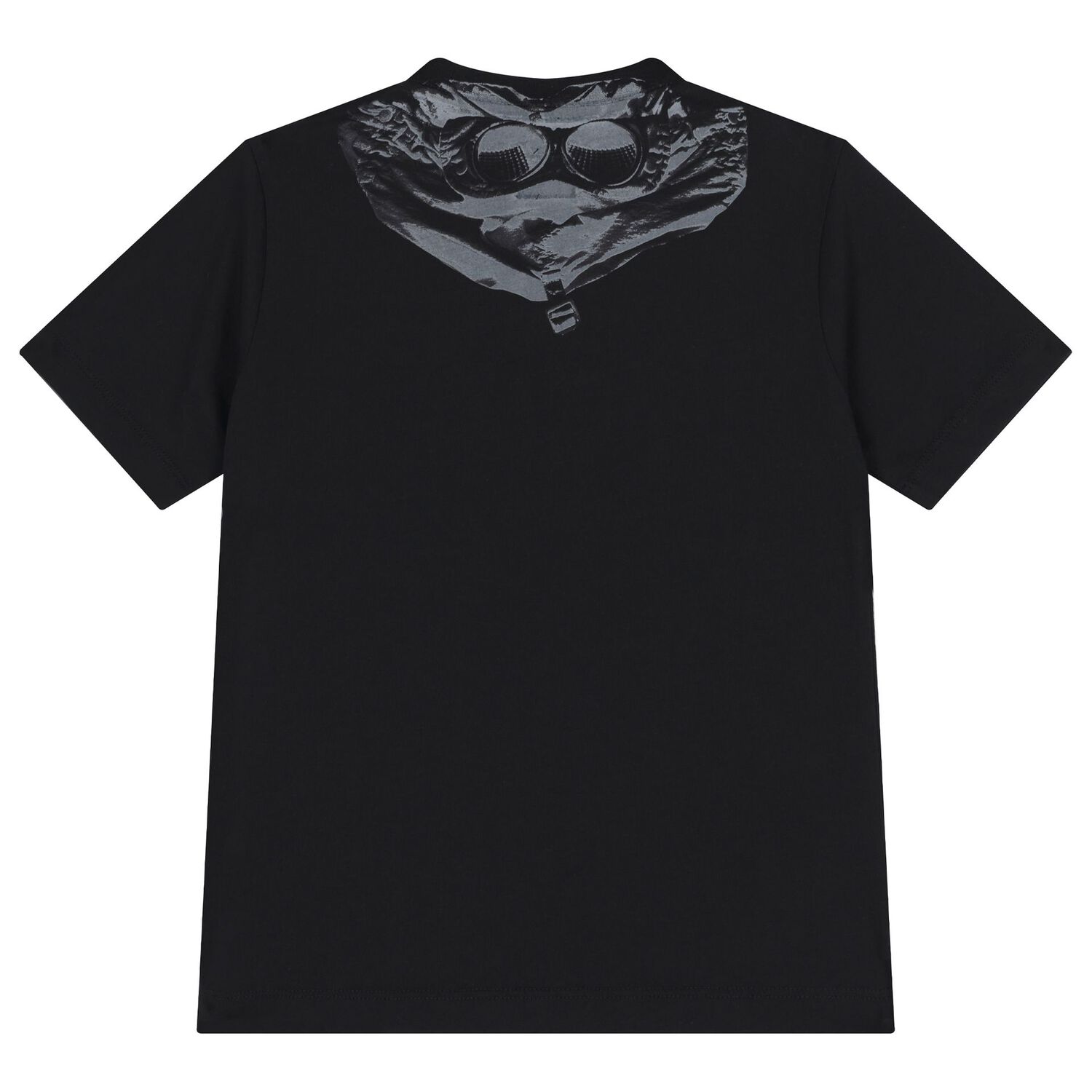 Boys Black Logo T-Shirt , 3, hi-res