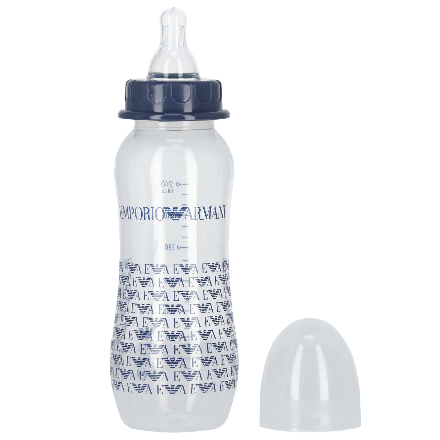 Baby Boys Navy Blue Logo Baby Bottle, 3, hi-res