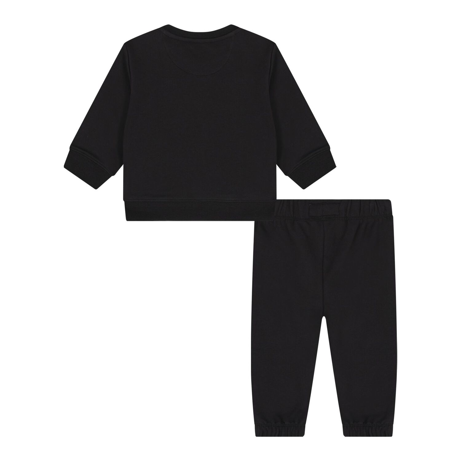 Baby Boys Black Logo Tracksuit, 1, hi-res