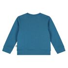 Younger Boys Blue Sun & Earth Sweatshirt, 1, hi-res