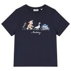Navy Blue Thomas Bear & Friends Logo T-Shirt, 1, hi-res