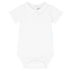 White Logo Bodysuit, 1, hi-res