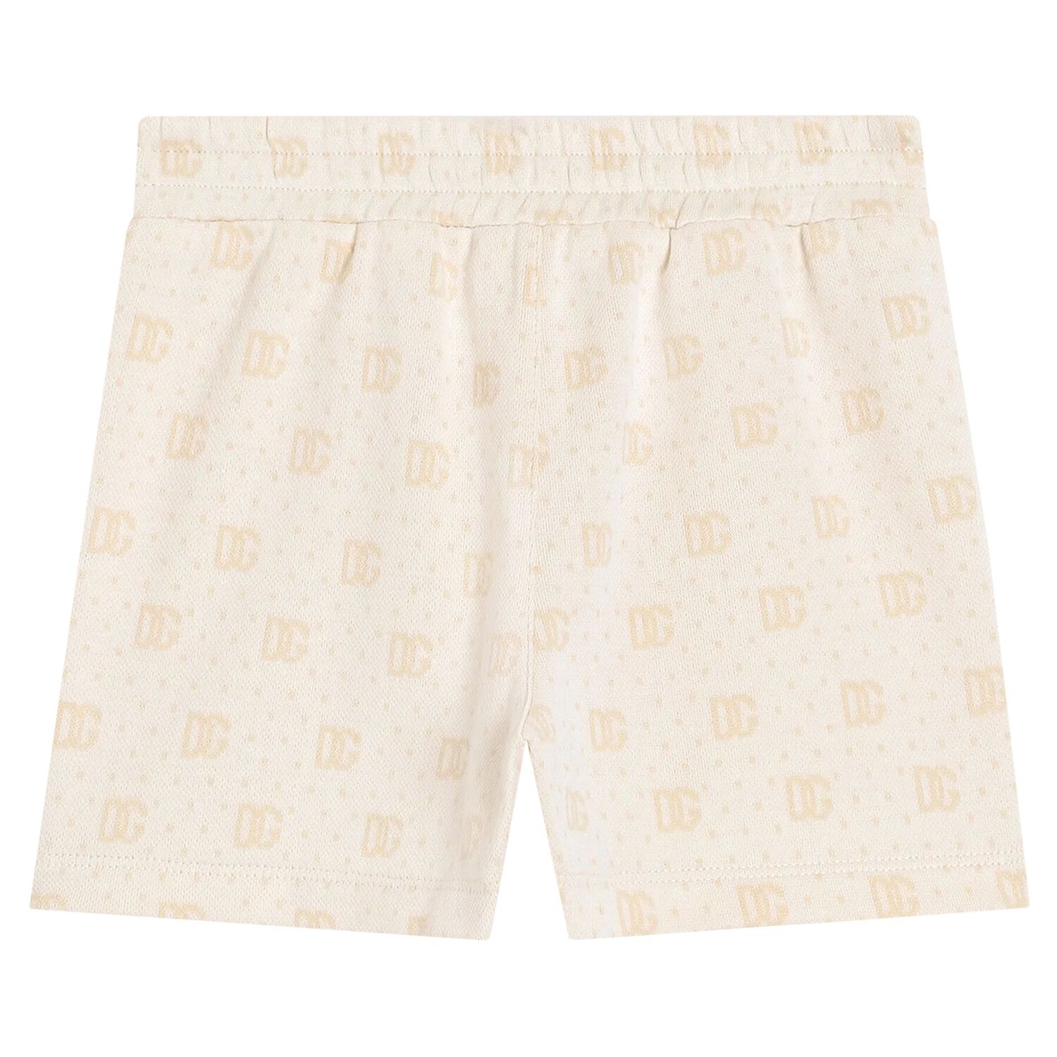 Baby Boys Ivory Logo Shorts, 1, hi-res