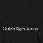 فستان بالشعار باللون الاسود, 1, hi-res