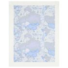 Baby Boys Ivory & Blue Geo Map Babygrow Gift Set, 1, hi-res