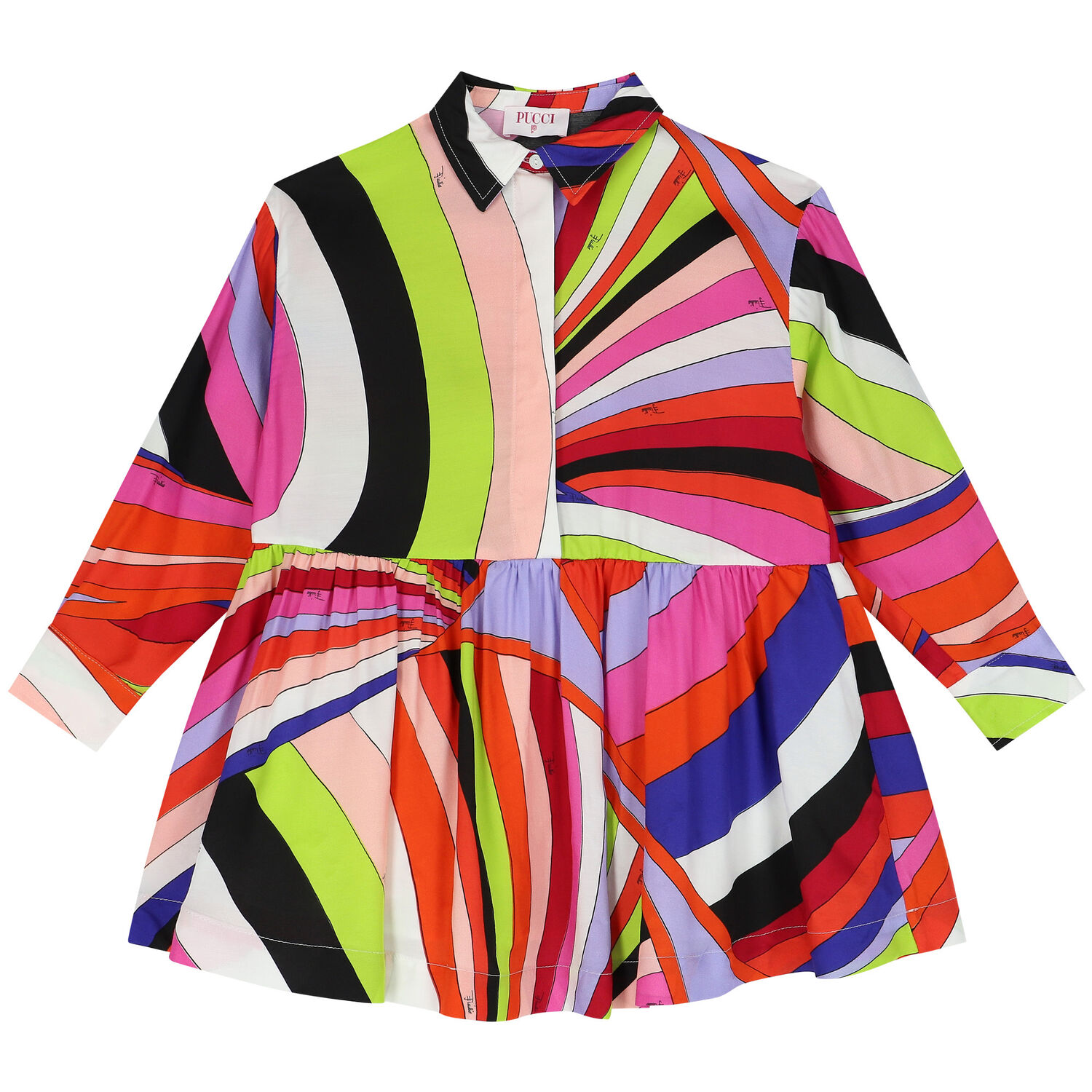 فستان بنات متعدد الألوان, 1, hi-res