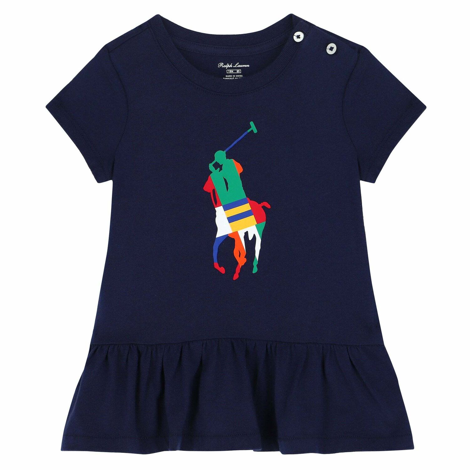 طقم ليغنز بشعار كحلي وأحمر للفتيات الصغيرات , 1, hi-res