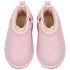 Younger Girls Pink Classic Ultra Mini Suede Boots, 2, hi-res