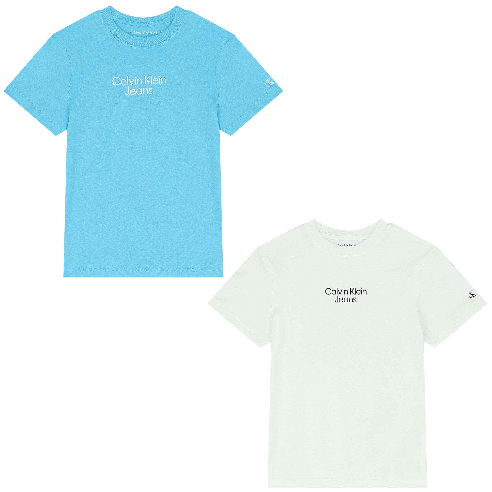 Calvin klein jeans blue shirt hotsell