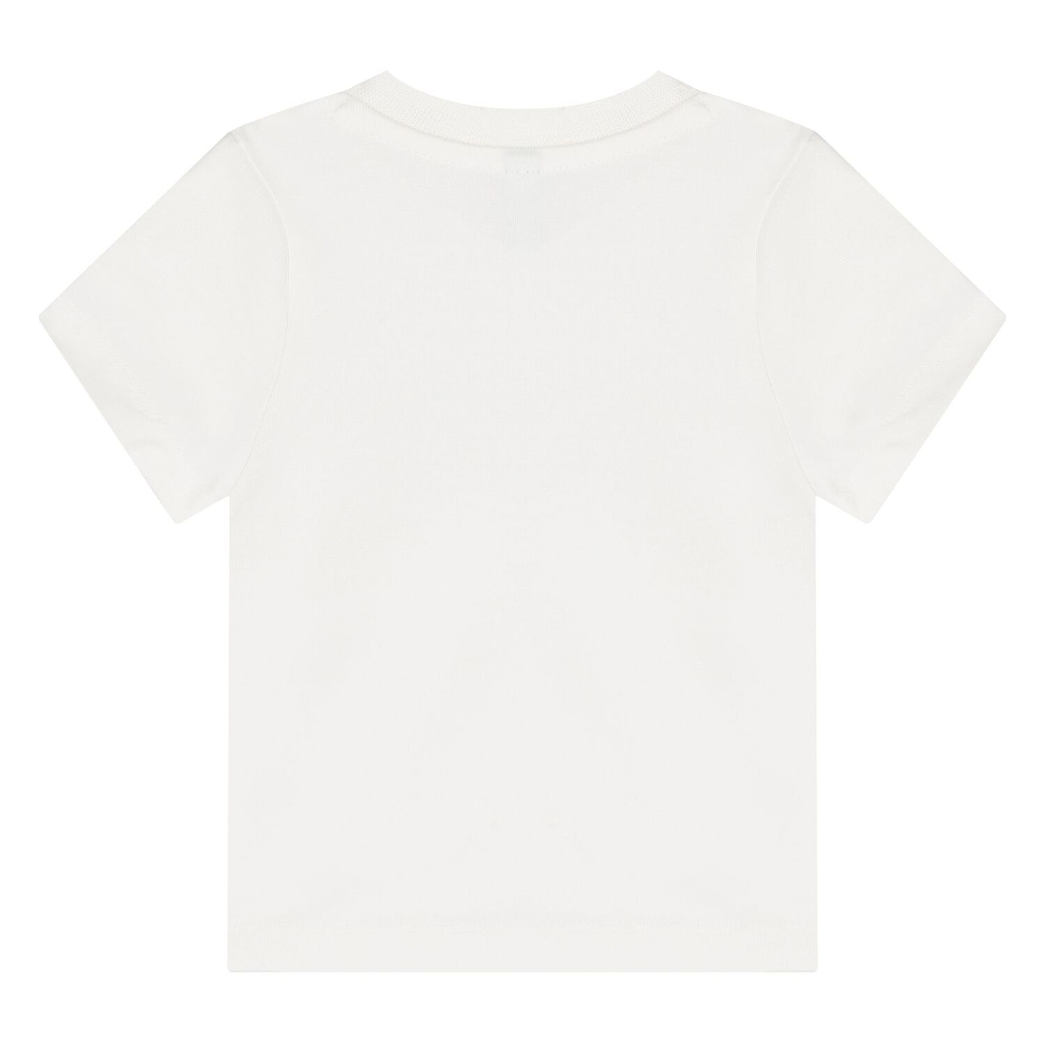 Baby Boys White Logo T-Shirt, 4, hi-res