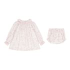 Baby Girls Ivory Dress Set, 1, hi-res