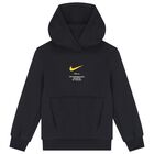 توب هودي أولاد بالشعار باللون الكحلى , 1, hi-res