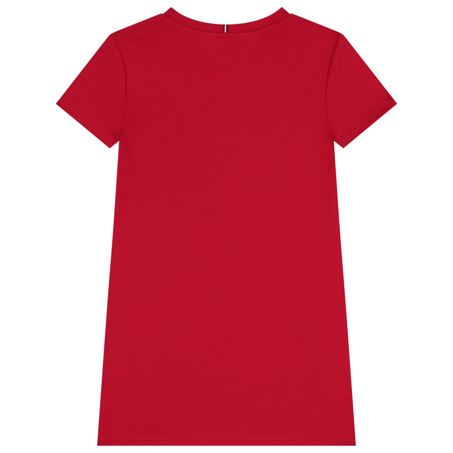 Girls Red Logo Dress, 1, hi-res