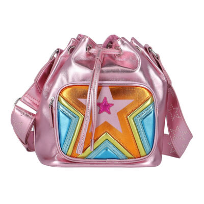 Girls Pink Star Handbag