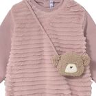 Younger Girls Pink Dress Set, 3, hi-res