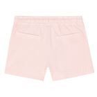 Girls Pink Logo Shorts, 1, hi-res
