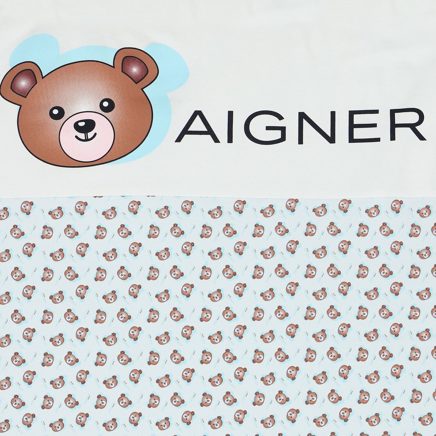 بطانية أولاد بالشعار باللون الأبيض والأزرق, 2, hi-res image number null