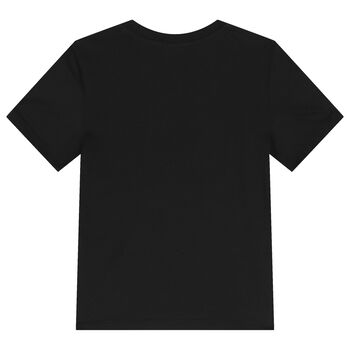 Boys Black Logo T-Shirt