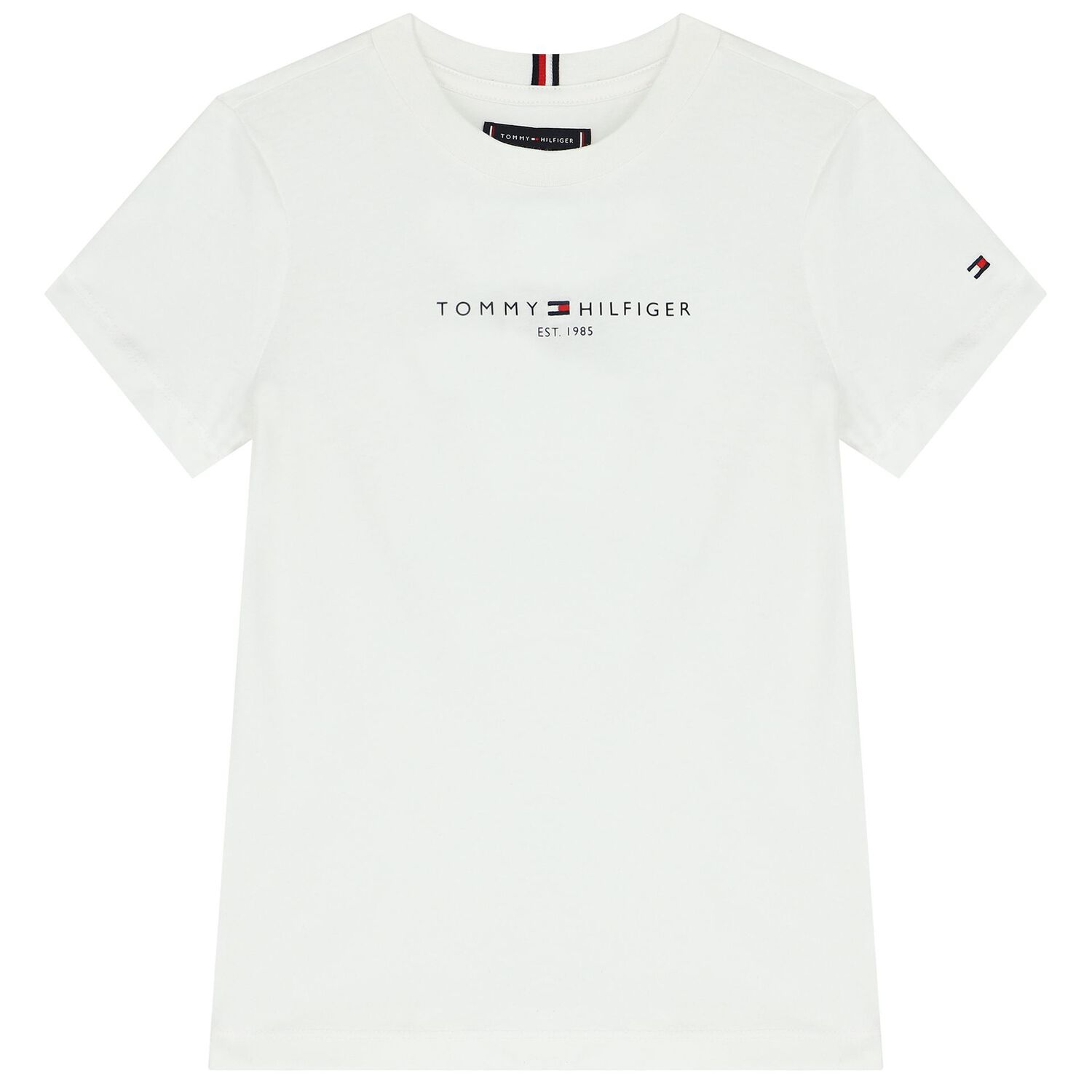 Boys White & Red Logo Shorts Set, 3, hi-res image number null