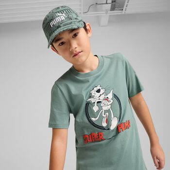 Boys Green Logo Cap