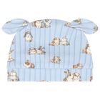 Baby Boys Blue Bunny Babygrow Set, 2, hi-res