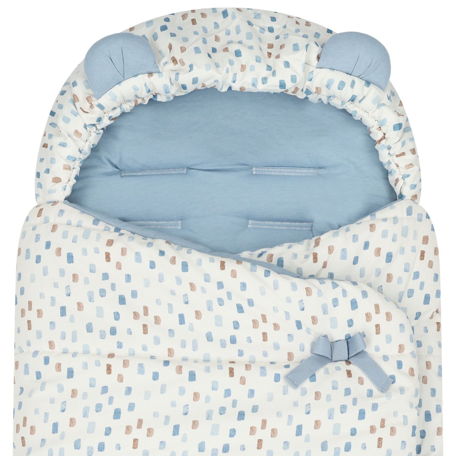 مدس أولاد  اللون العاجي والأزرق , 3, hi-res image number null