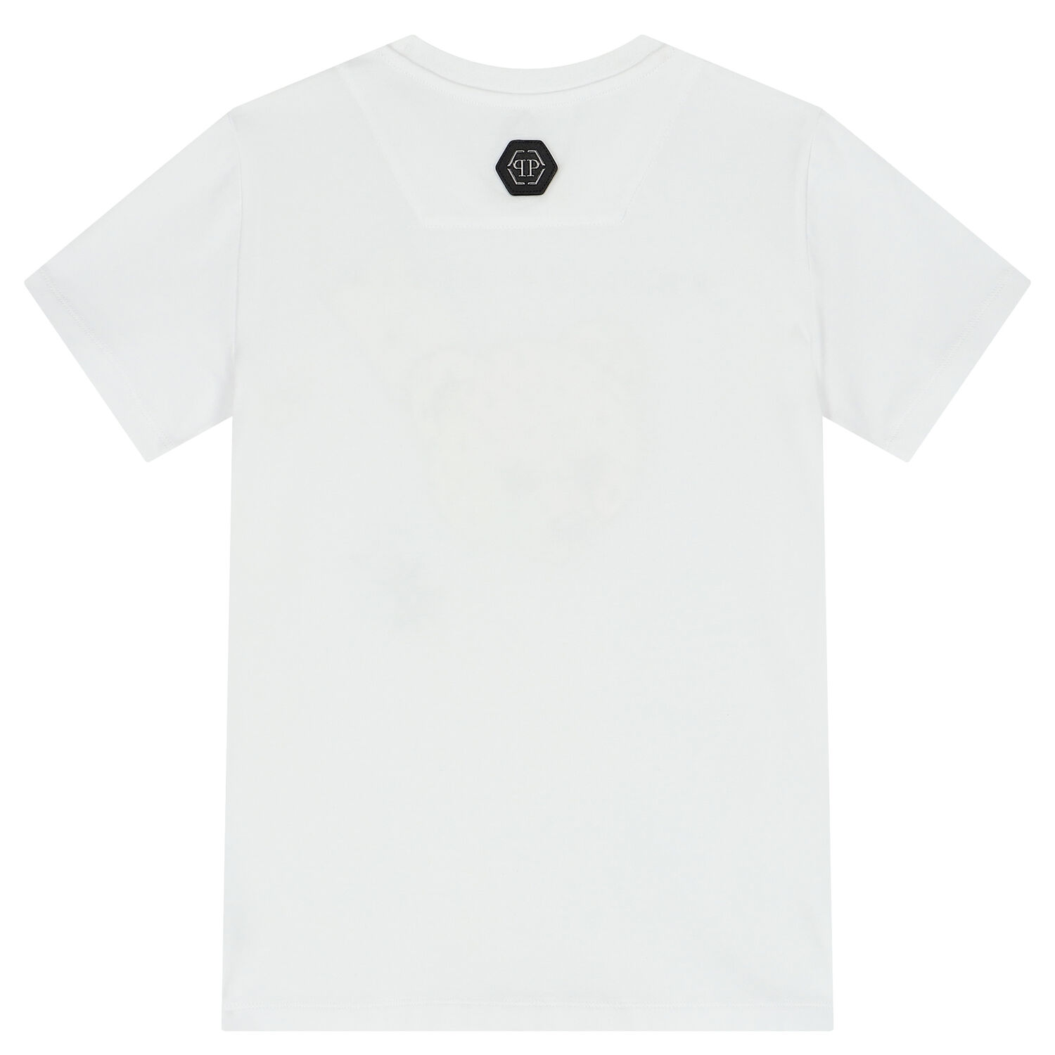 Boys White Logo T-Shirt, 2, hi-res