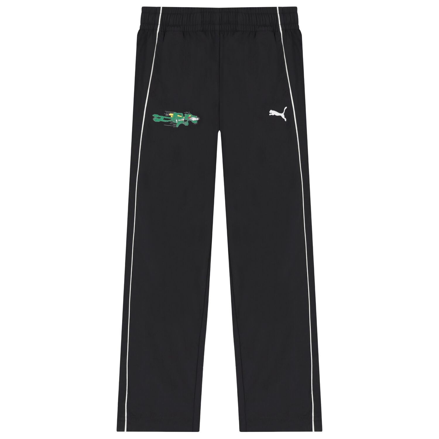 Boys Black Logo Joggers, 1, hi-res