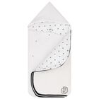 مدس بالشعار باللون الابيض , 1, hi-res