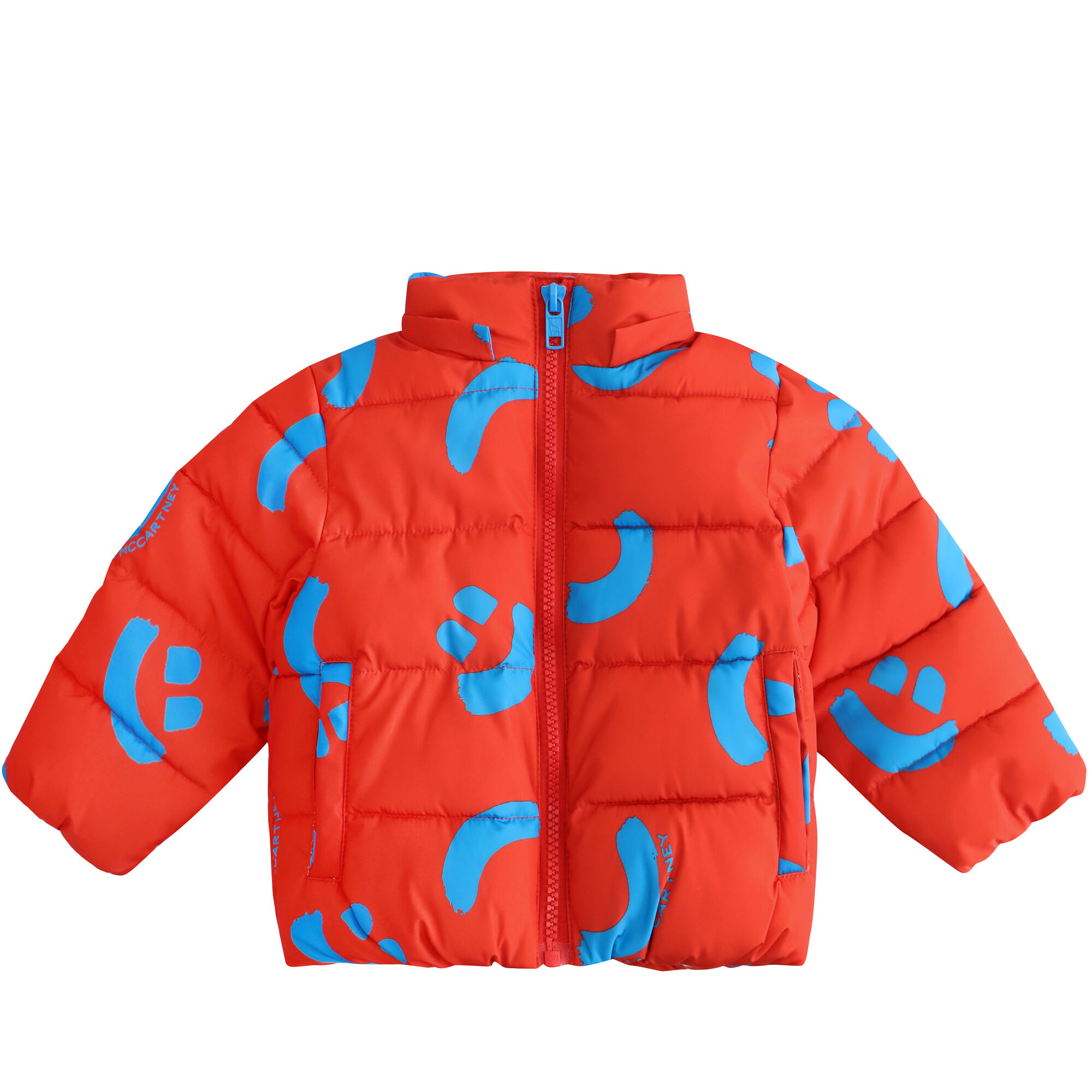 Orange red puffer jacket 2025