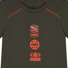 تيشيرت أولاد بالشعار باللون الأخضر, 1, hi-res