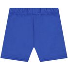 Blue Logo Shorts, 1, hi-res