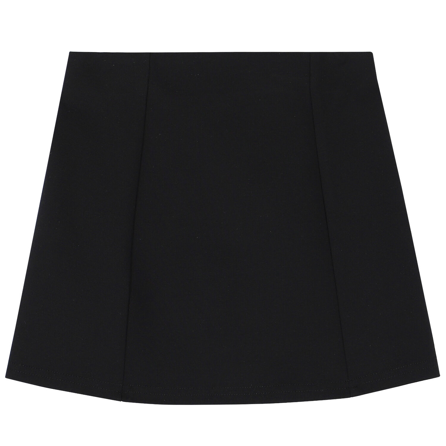 Girls Black Logo Skirt, 1, hi-res image number null
