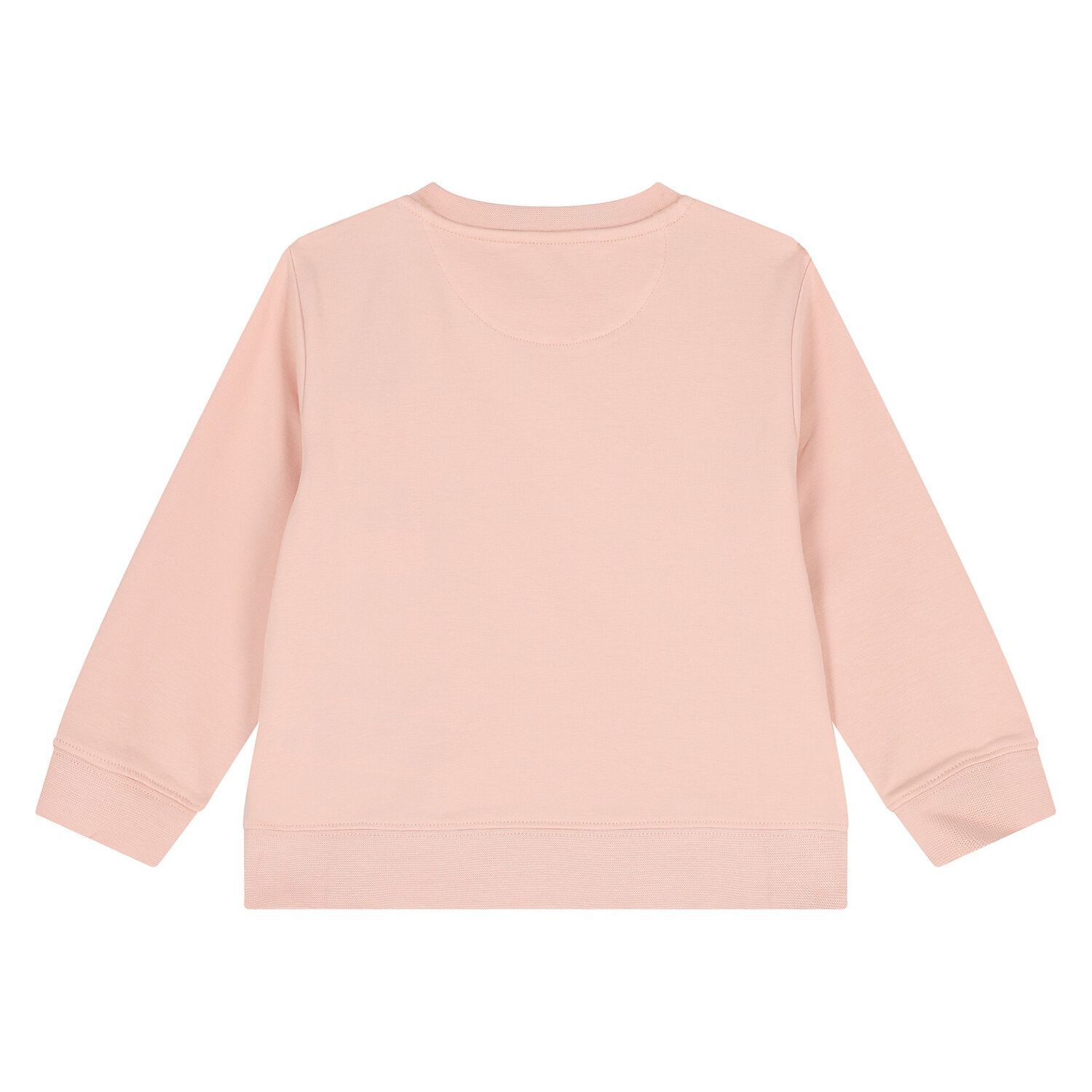 بدلة رياضية بشعار وردي للفتيات الصغيرات, 8, hi-res image number null