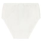 طقم فستان مطرز باللون العاجي والوردي للبنات الصغار, 2, hi-res