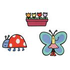 تيشيرت بطبعة فندق باللون العاجي للبنات, 1, hi-res