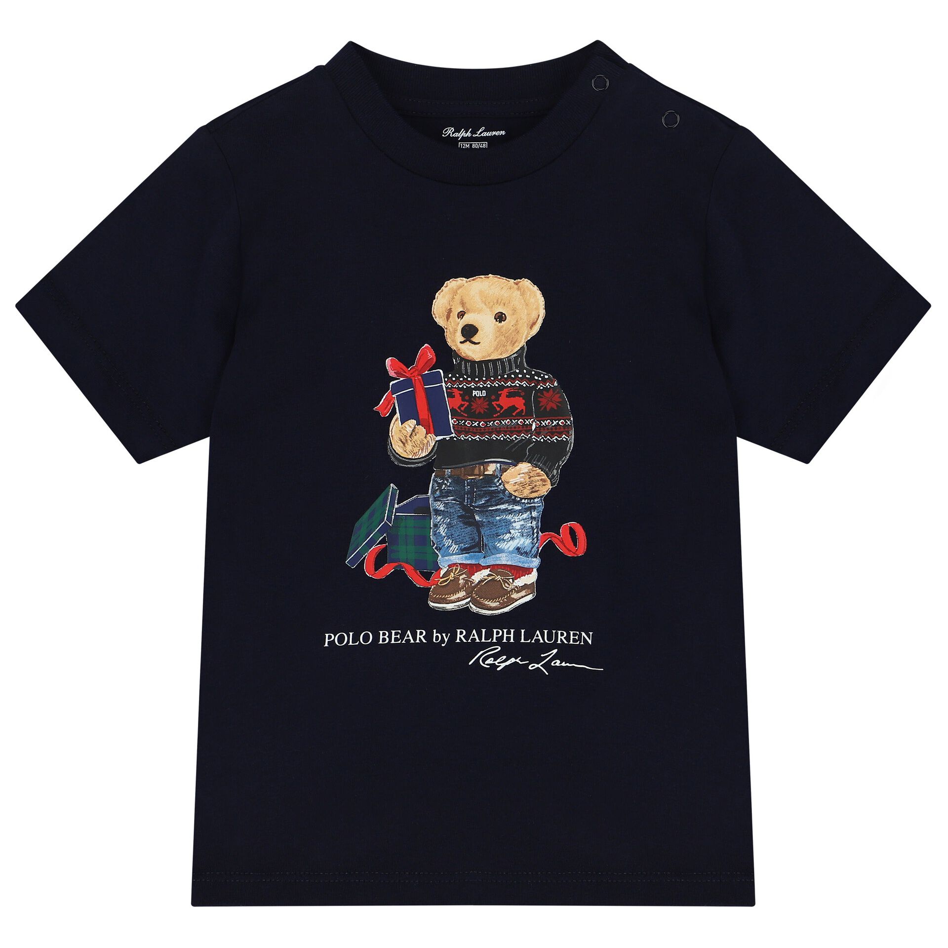 Navy blue polo bear shirt outlet