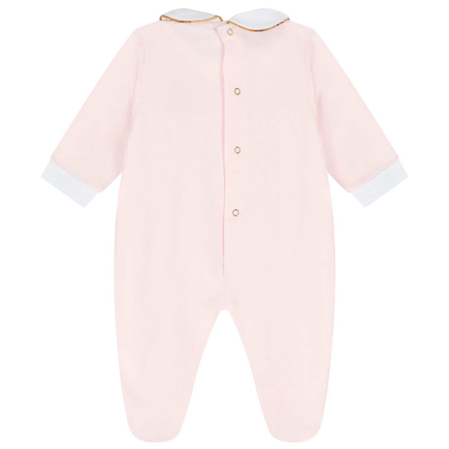 Baby Girls Pink & White Geo Map Babygrow Gift Set, 1, hi-res