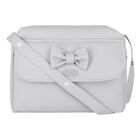 Grey Bow Baby Changing Bag, 2, hi-res