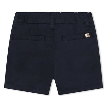 Younger Boys Navy Blue Chino Shorts
