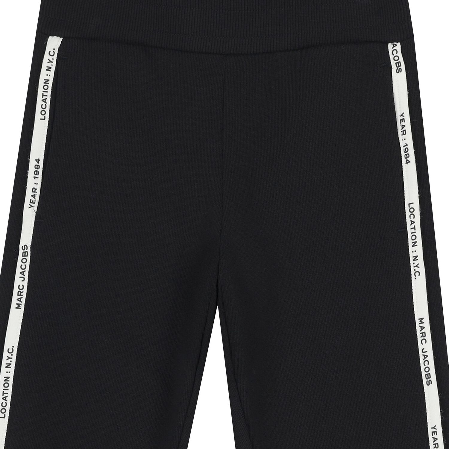 Black Logo Joggers, 1, hi-res