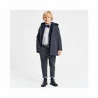 Boys White Long Sleeved Shirt, 1, hi-res