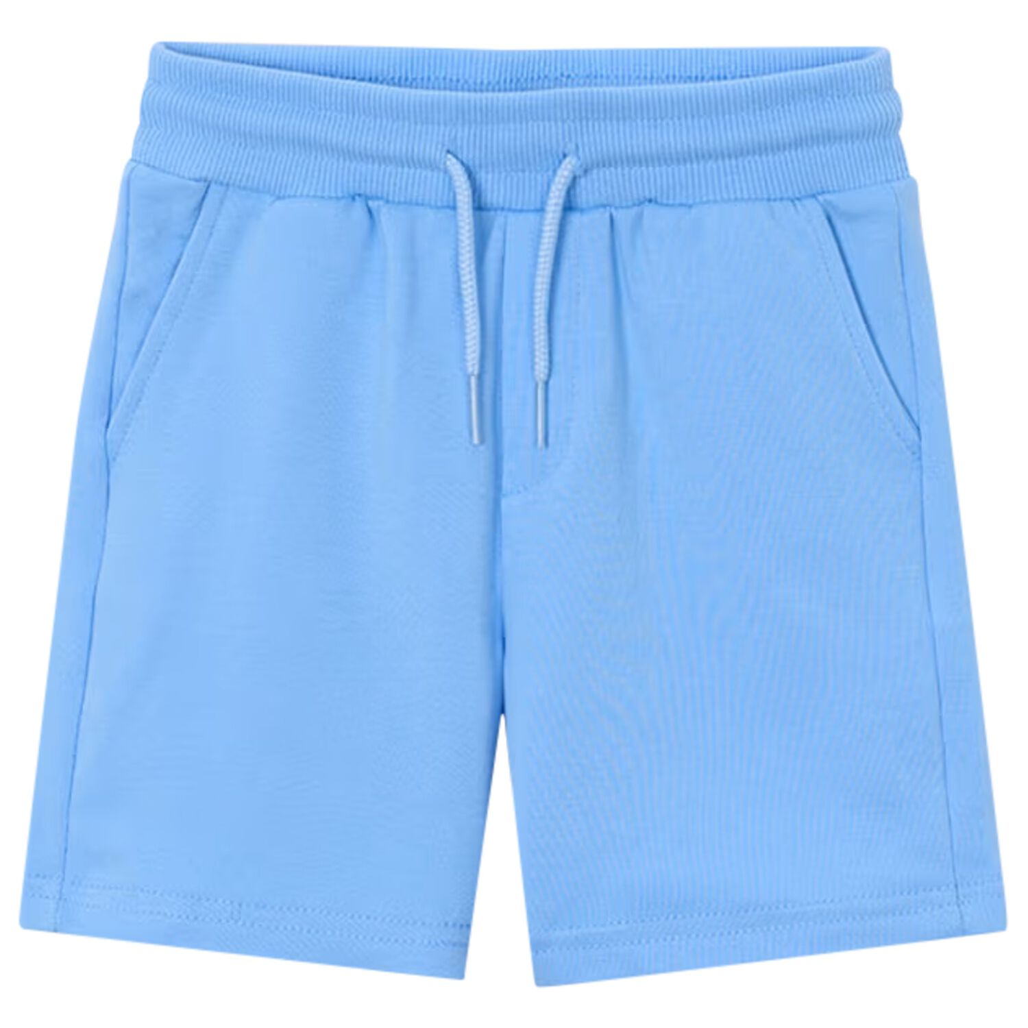 Boys Blue Logo Shorts, 9, hi-res