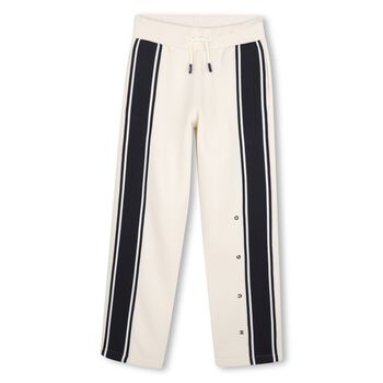 Boys Ivory Logo Joggers