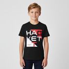 Boys Black Logo T-Shirt, 2, hi-res