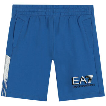 Boys Blue Logo Shorts