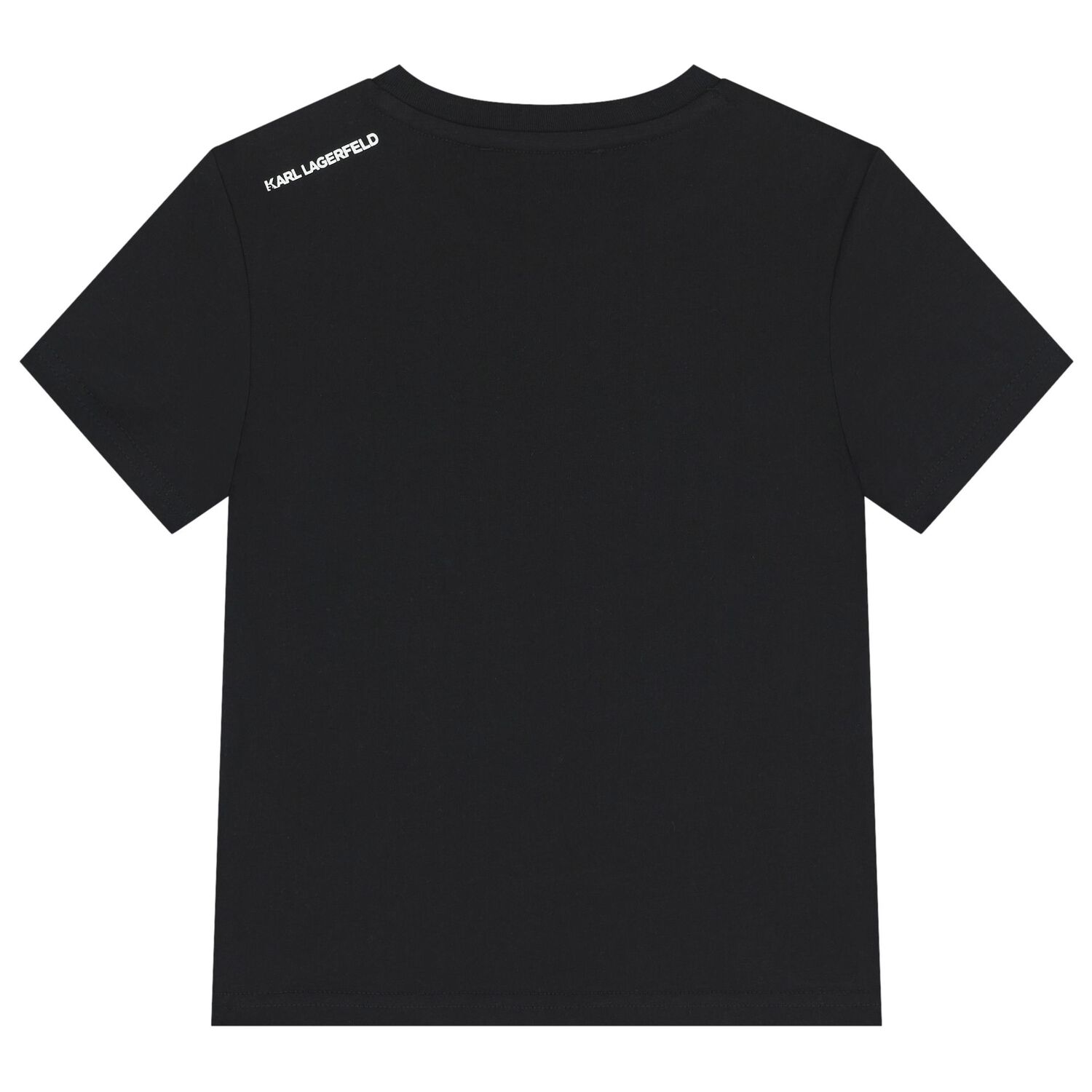 Boys Mini Me Black Logo T-Shirt, 1, hi-res